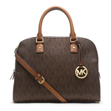 bolsa michael kors replica marrom|michael kors metal bag.